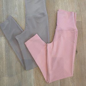 **BUNDLE/2 PAIRS** REVOLVE Beach Riot Ayla Ribbed Leggings